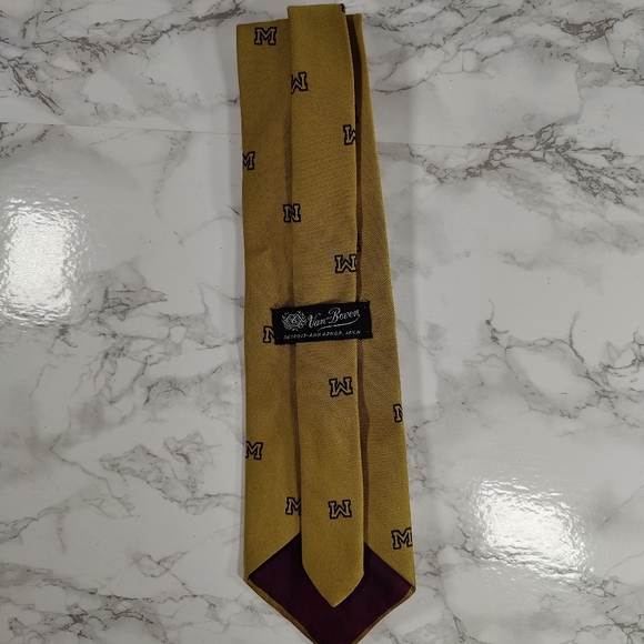 Van Boven Michigan University Tie - Picture 5 of 6